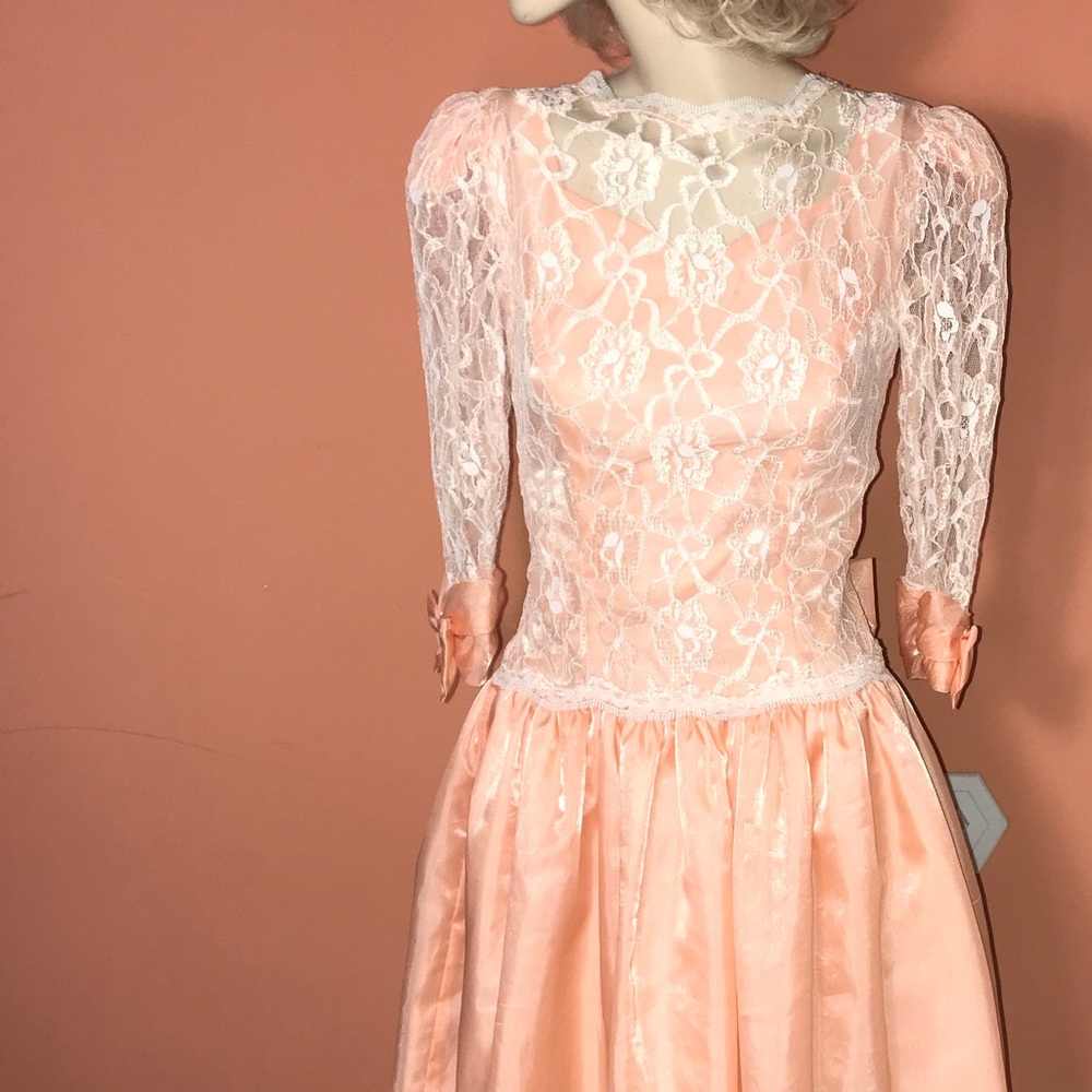 Custom handmade bridesmaid dress early 1990’s